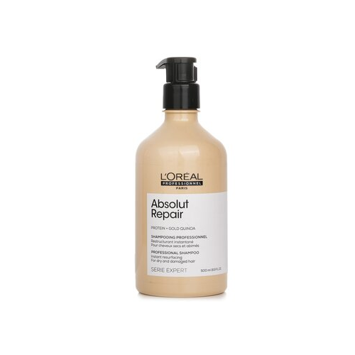 L'Oreal Professionnel Serie Expert - Absolut Repair Gold Quinoa + Protein Мгновенный Обновляющий Шампунь 500ml/16.9oz