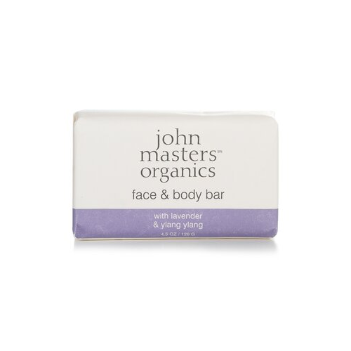 John Masters Organics Мыло для Лица и Тела с Лавандой и Иланг-Илангом 128g/4.5oz