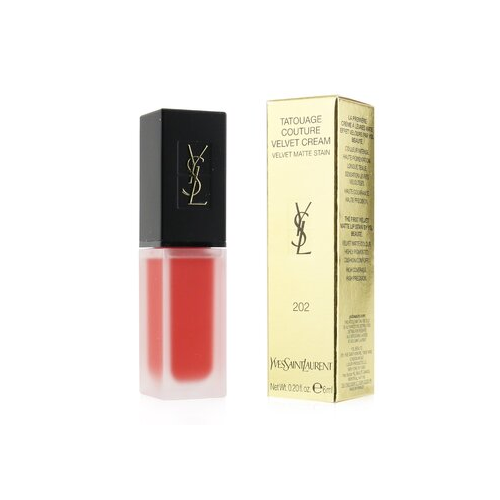 Yves Saint Laurent Tatouage Couture Velvet Cream Бархатистый Матовый Пигмент для Губ - # 202 Coral Symbol 6ml/0.2oz