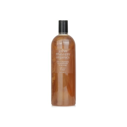 John Masters Organics 2-в-1 Шампунь и Кондиционер для Сухой Кожи Головы с Цинком и Шалфеем 1000ml/33.8oz