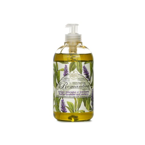 Nesti Dante Romantica Бодрящее Мыло для Рук и Лица с Вербеной Лекарственной - Lavender And Verbena 500ml/16.9oz
