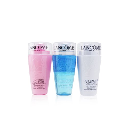 Lancome My 3-Step Очищающий Набор: Bi-Facial 75мл + Confort Galatee 75мл + Confort Tonique 75мл 3pcs