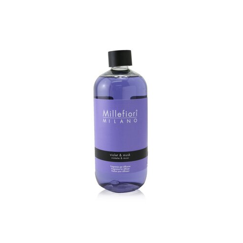 Millefiori Natural Ароматический Диффузор Запасной Блок - Violet & Musk 500ml/16.9oz