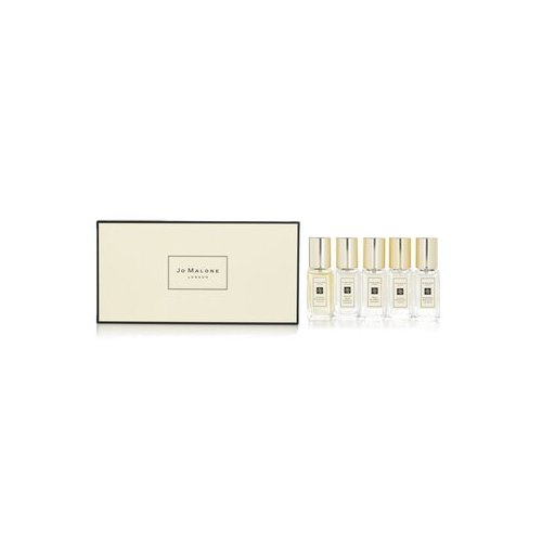 Jo Malone Набор Одеколонов: Lime Basil & Mandarin, English Pear & Freesia, Wild Bluebell, Peony & Blush Suede, Wood Sage &Sea Salt 5x9ml/0.3oz