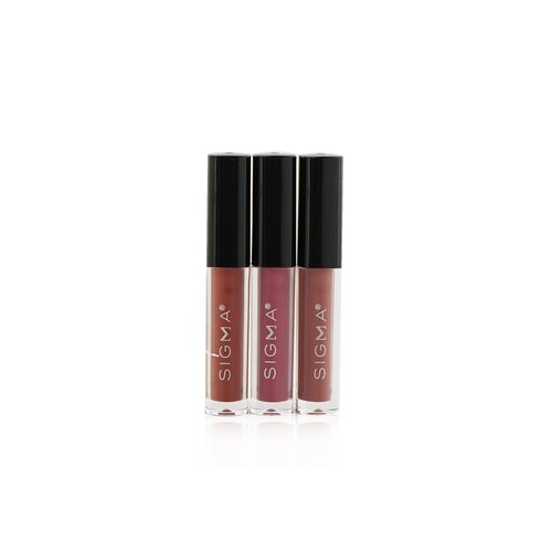 Sigma Beauty Kismatte Трио для Губ (3x Мини Матовая Жидкая Губная Помада) 3x1.4g/0.05oz