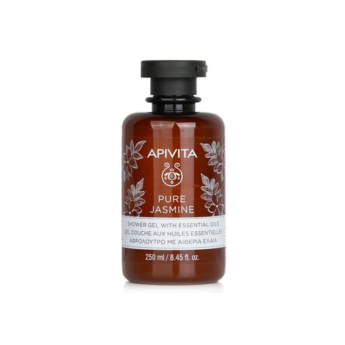 Apivita Pure Jasmine Гель для Душа с Эфирными Маслами 250ml/8.45oz