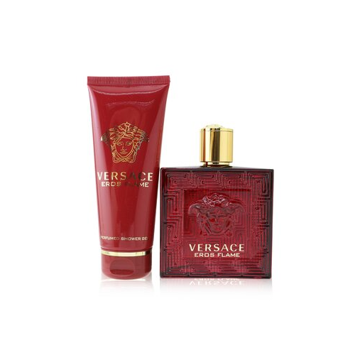 Versace Eros Flame Набор: Парфюмированная Вода Спрей 100мл/3.4унц + Гель для Душа 100мл/3.4унц 2pcs