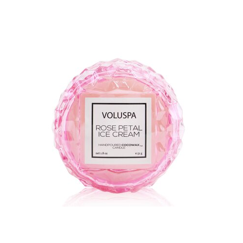 Voluspa Macaron Свеча - Rose Petal Ice Cream 51g/1.8oz