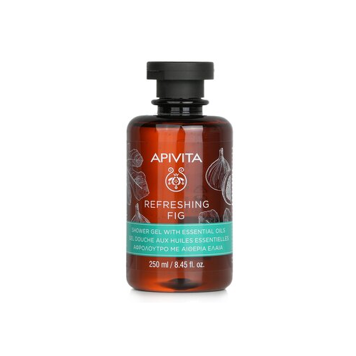 Apivita Refreshing Fig Гель для Душа с Эфирными Маслами 250ml/8.45oz