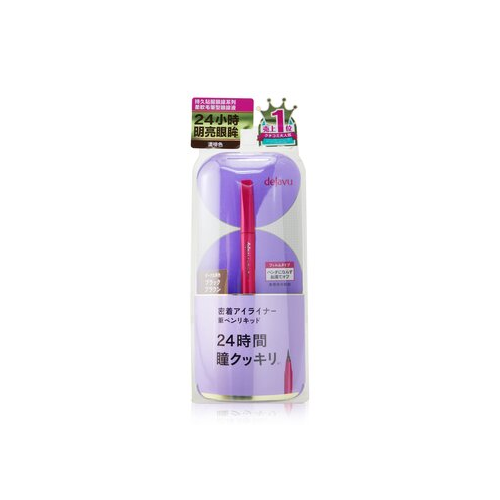 Dejavu Стойкая Тонкая Жидкая Подводка для Глаз - Black Brown (E3) 0.55ml/0.018oz