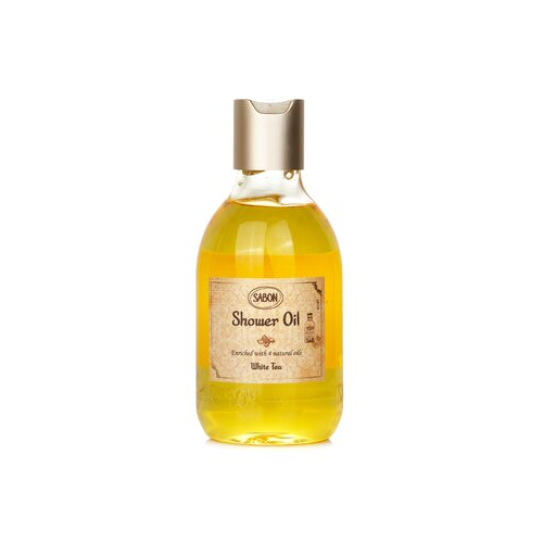 Sabon Масло для Душа - White Tea (Пластиковый Флакон) 300ml/10.5oz