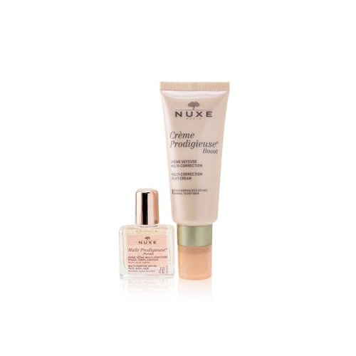 Nuxe Подарочный Набор: Creme Prodigieuse Boost Мультикорректирующий Крем 40мл + Huile Prodigieuse Florale Многофункциональное Сухое Масло 10мл 2pcs