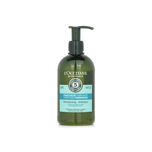 L'Occitane Aromachologie Очищающий Освежающий Шампунь (для Нормальных и Жирных Волос) 500ml/16.9oz