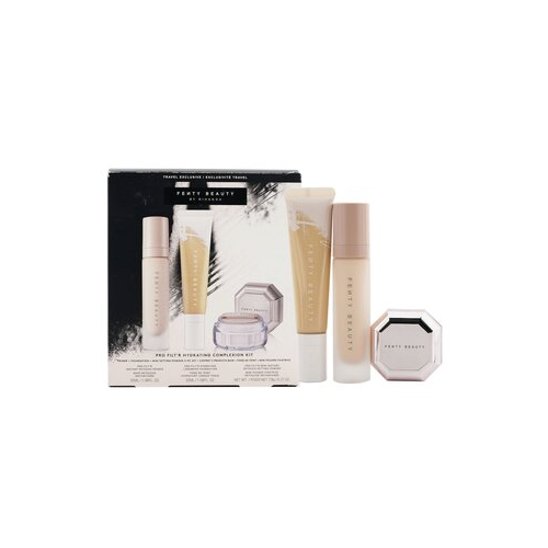 Fenty Beauty by Rihanna Pro Filt'R Увлажняющий Набор: Основа 32мл + Праймер 32мл + Instant Retouch Фиксирующая Пудра 7.8г - #140 3pcs