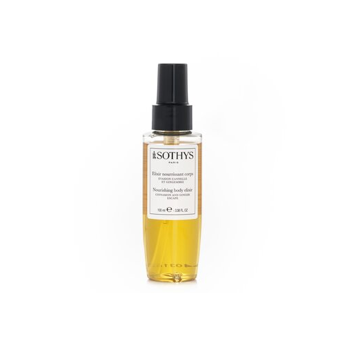 Sothys Питательный Эликсир для Тела - Cinnamon & Ginger Escape 100ml/3.38oz