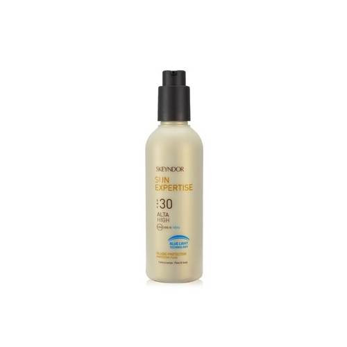 SKEYNDOR Sun Expertise Защитный Флюид для Лица и Тела SPF 30 - с Технологией Blue Light (Водостойкий, для Всех Типов Кожи) 200ml/6.8oz
