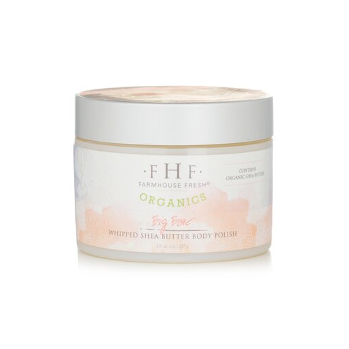 Farmhouse Fresh Organic Whipped Shea Butter Body Polish - Big Bare 237g/8oz