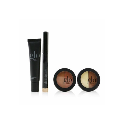 Glo Skin Beauty In The Nudes (Тени Стик + Кремовые Румяна Дуо + Тени для Век Дуо + Бальзам для Губ) - # Backlit Bronze Edition 4pcs+1bag