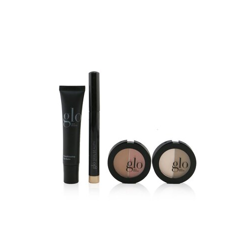 Glo Skin Beauty In The Nudes (Тени Стик + Кремовые Румяна Дуо + Тени для Век Дуо + Бальзам для Губ) - # Pop Of Pink Edition 4pcs+1bag