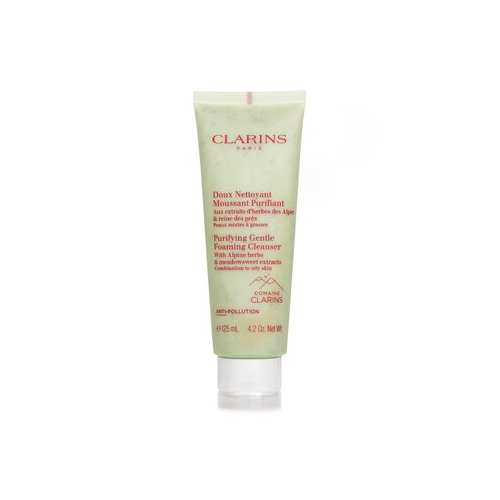 Clarins Нежное Очищающее Средство с Экстрактами Альпийских Трав и Таволги - для Комбинированной и Жирной Кожи 125ml/4.2oz