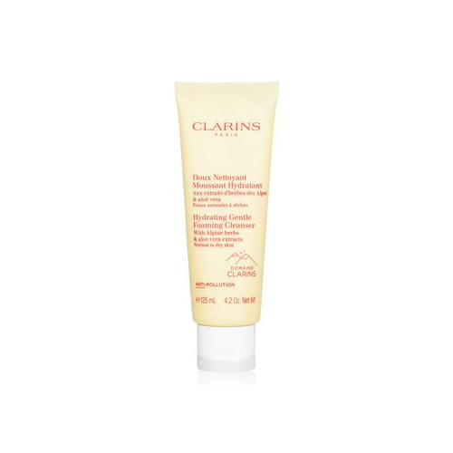 Clarins Нежное Увлажняющее Очищающее Средство с Экстрактами Альпийских Трав и Алоэ Вера - для Нормальной и Сухой Кожи 125ml/4.2oz