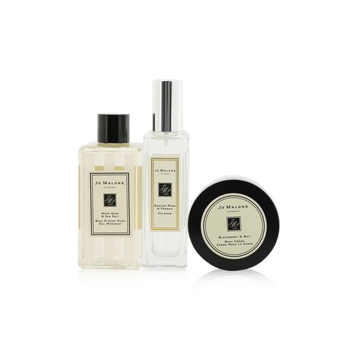 Jo Malone Fragrance Layering Набор: English Pear & Freesia Одеколон Спрей 30мл + Blackberry & Bay Крем для Тела 50мл + Wood Sage & Sea Salt Гель для Душа 100мл 3pcs