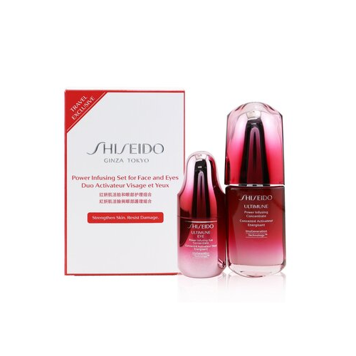 Shiseido Ultimune Power Infusing Set Набор для Лица и Глаз: Концентрат для Лица 50мл + Концентрат для Глаз 15мл 2pcs