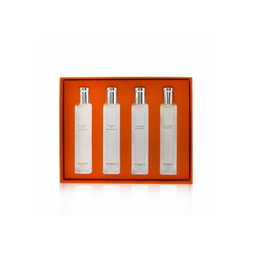 Hermes Jardins Eau De Toilette Дорожный Набор: Un Jardin Sur La Lagune, Le Jardin De Monsieur Li, Un Jardin Sur Le Toit, Un Jardin Sur Le Nil 4x15ml/0.5oz