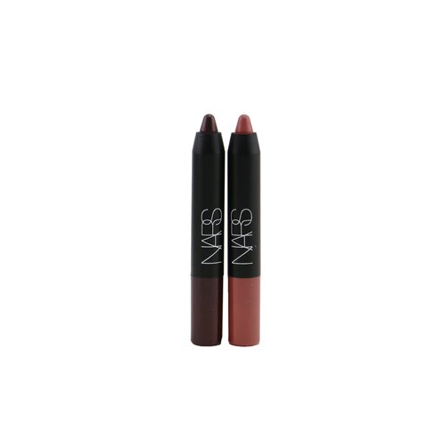 NARS Бархатистый Матовый Карандаш для Губ Дуо Набор - Train Bleu / Intriguing 2x1.8g/0.06oz