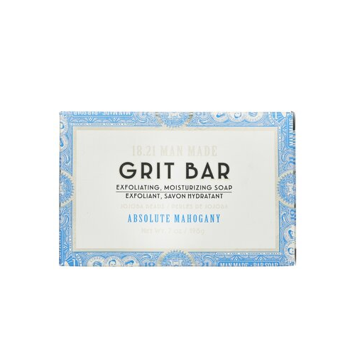 18.21 Man Made Grit Bar - Отшелушивающее, Увлажняющее Мыло - # Absolute Mahogany 198g/7oz