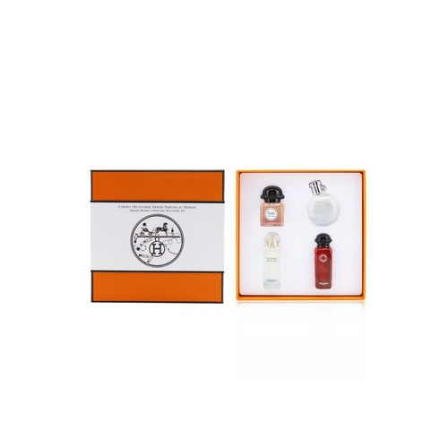 Набор Миниатюр: Twilly D'Hermes, Un Jardin Sur Le Nil, Eau De Rhubarbe Ecarlate, Eau Des Merveilles 4x7.5ml/0.25oz