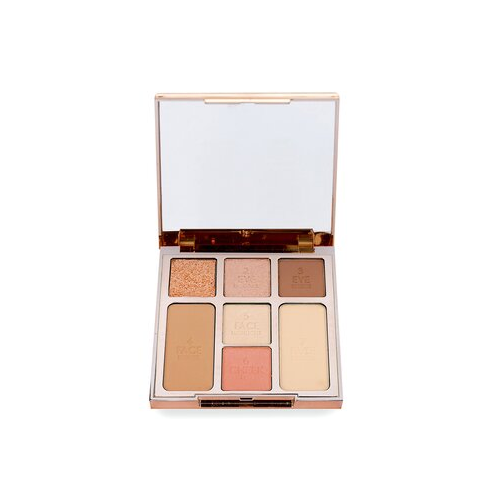 Charlotte Tilbury Instant Look Of Love Look In A Palette Набор для Макияжа (1x Пудра, 1x Румяна, 1x Хайлайтер, 1x Бронзер, 3x Тени для Век) - # Pretty Blushed Beauty 21.5g/0.75oz