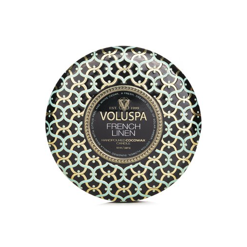 Voluspa Декоративная Свеча с 3 Фитилями - French Linen 340g/12oz