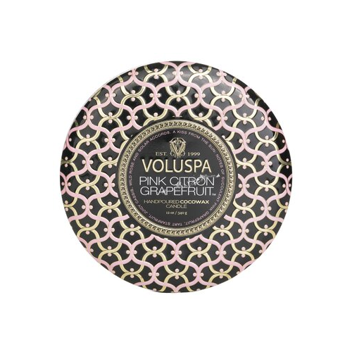 Voluspa Декоративная Свеча с 3 Фитилями - Pink Citron Grapefruit 340g/12oz