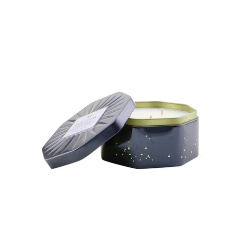 Voluspa Свеча в Восьмиугольной Баночке с 3 Фитилями - Makassar Ebony & Peach 340g/12oz