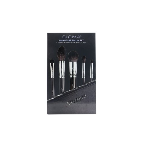 Sigma Beauty Signature Набор Кистей (5x Премиальных Кистей, 1x Сумка) 5pcs+1bag