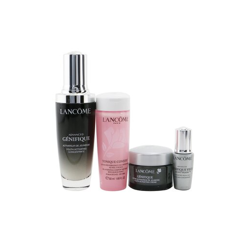 Lancome My Youthful Radiance Routine Набор: Genifique Advanced 50мл + Tonique Confort 50мл + Сыворотка для Глаз 5мл + Дневной Крем 15мл 4pcs