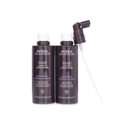 Aveda Invati Advanced Восстанавливающее Средство для Кожи Головы - для Редеющих Волос (2 Запасных Блока + Дозатор) 2x150ml