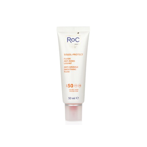 ROC Soleil-Protect Разглаживающий Флюид против Морщин SPF 50 UVA & UVB (Заметно Уменьшает Морщины) 50ml/1.69oz