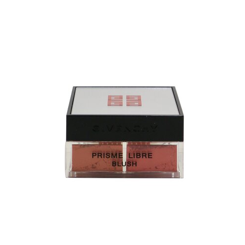 Givenchy Prisme Libre Blush Рассыпчатые Пудровые Румяна 4 Оттенка - # 3 Voile Corail (Coral Orange) 4x1.5g/0.0525oz