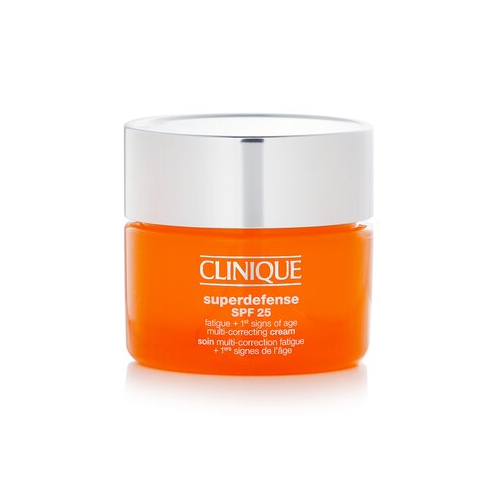 Clinique Superdefense SPF 25 Мультикорректирующий Крем против Признаков Усталости + 1х Признаков Старения - для Очень Сухой и Сухой Комбинированной Кожи 30ml/1oz