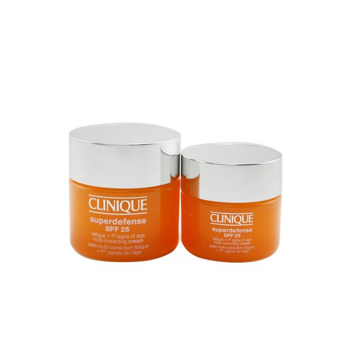 Clinique Superdefense SPF 25 Home & Away Набор: Мультикорректирующий Крем 50мл + Мультикорректирующий Крем 30мл 2pcs