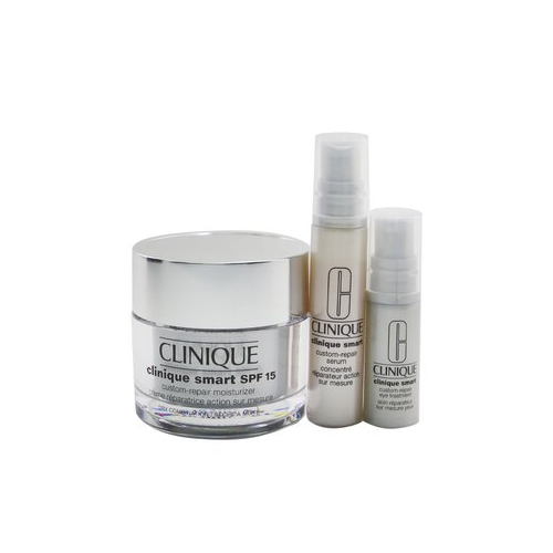 Derm Pro Solutions Clinique Smart (Антивозрастное Действие) Набор: Увлажняющее Средство SPF 15 50мл + Сыворотка 10мл + Крем для Век 5мл 3pcs