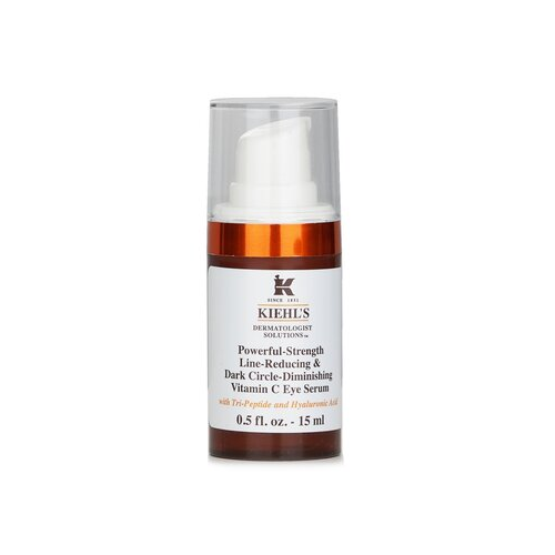 Kiehl's Dermatologist Solutions Интенсивная Разглаживающая Сыворотка для Век с Витамином С против Темных Кругов 15ml/0.5oz