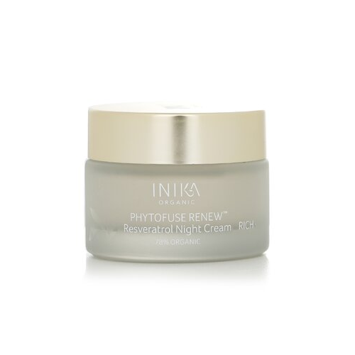 INIKA Organic Phytofuse Renew Насыщенный Ночной Крем с Ресвератролом 50ml/1.7oz