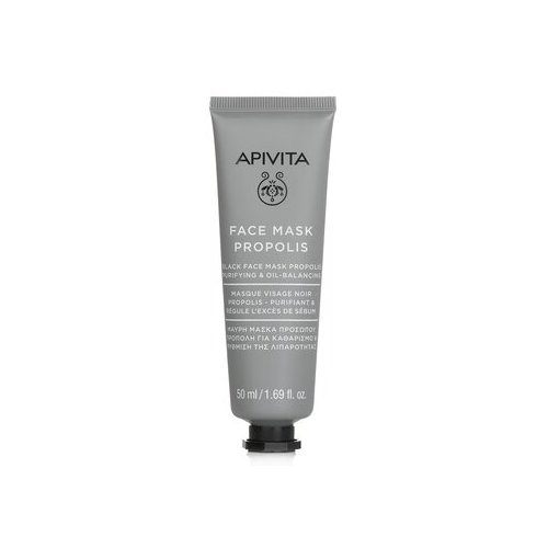 Apivita Черная Маска для Лица с Прополисом - Очищающая и Балансирующая 50ml/1.69oz