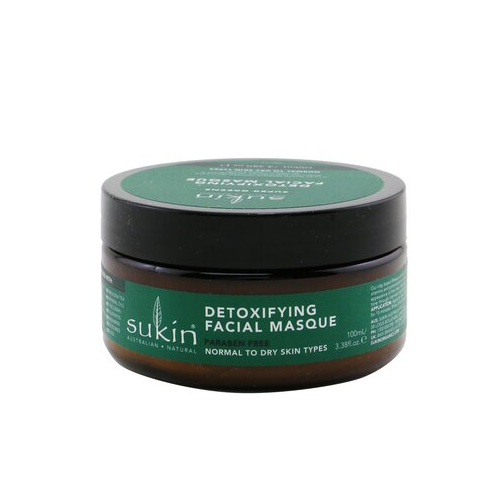 Sukin Super Greens Детоксифицирующая Маска для Лица (для Нормальной и Сухой Кожи) 100ml/3.38oz
