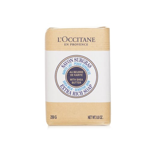 L'Occitane Shea Butter Экстра Насыщенное Мыло - Shea Milk (для Чувствительной Кожи) 250g/8.8oz