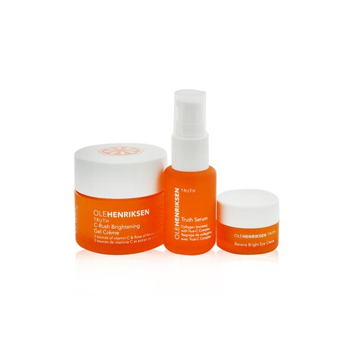 Ole Henriksen Let's Get Luminous Осветляющий Набор: Truth Сыворотка 15мл + C-Rush Гель Крем 35мл + Крем для Век 7мл 3pcs