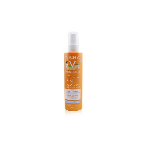 Vichy Capital Soleil Нежный Спрей SPF 50 - для Детской Чувствительной Кожи (Водостойкий) 200ml/6.7oz
